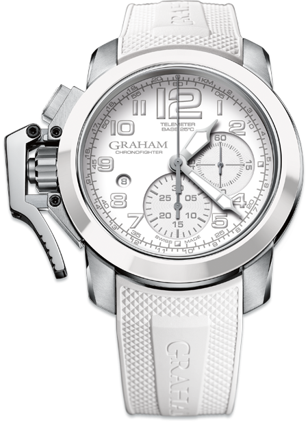 GRAHAM LONDON 2CCAD.W02A Chronofighter Steel Black & White replica watch